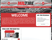 Tablet Screenshot of mrtireoutlet.com